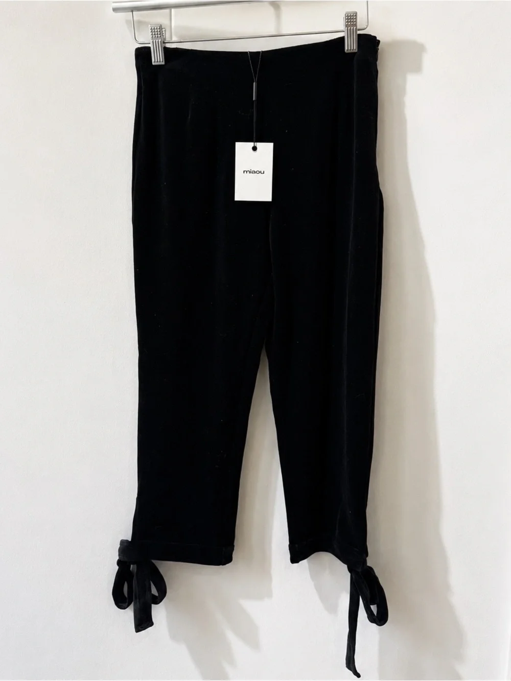 NWT Miaou Emma Capris in Velvet Black - XS